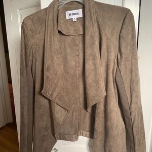Brown Suede Trendy Jacket
